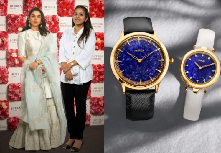 Aditi Rao Hydari Introduces a Selection of Nebula's Exquisite Timepieces for Weddings