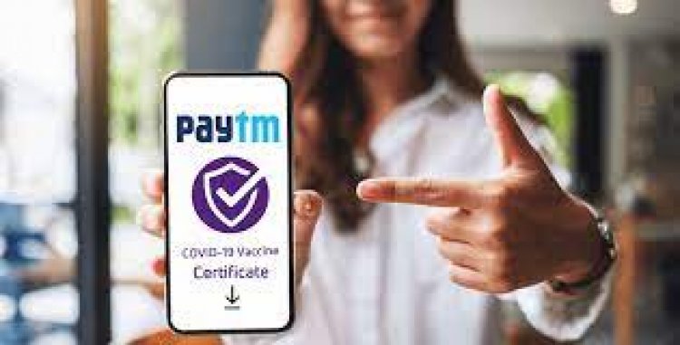 Paytm users can now download COVID-19 Vaccine Certificates for International Travel from its Mini App Store