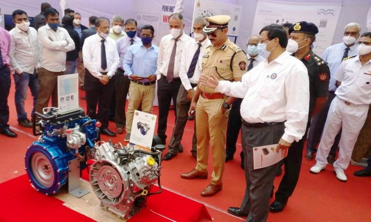 Cooper Corporation exhibits it’s advanced ‘MADE IN INDIA’ series of engines at CQA (EE) AUNDH CAMP, PUNE Defence Exhibition 2021