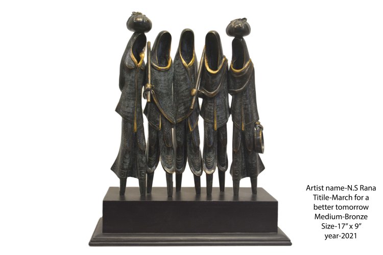 "Solace" Exhibition of sculptures by N.S Rana