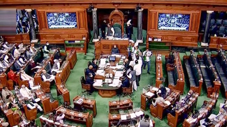 Lok Sabha proceedings disrupted amid Opposition protests