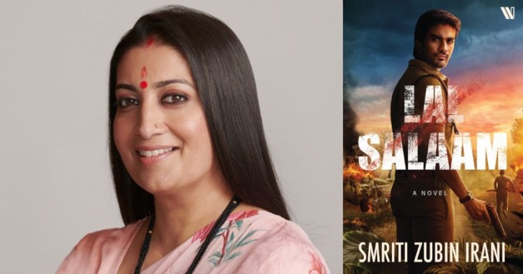 Politician and former actor Smriti Zubin Irani launches her debut novel, Lal Salaam