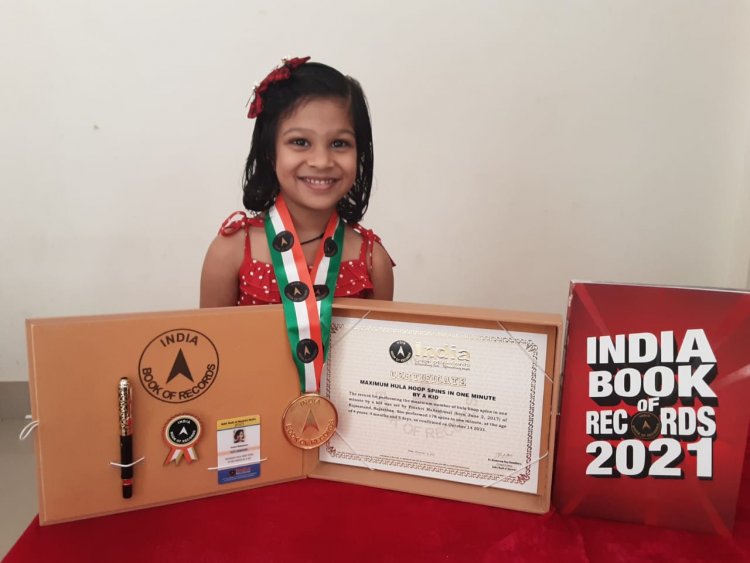 Four-year-old GIIS Pune’s Prashvi Maheshwari made it to India Book of Records