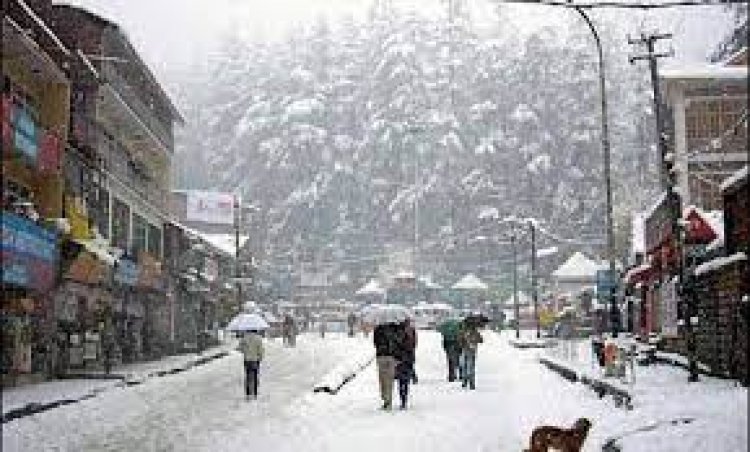 Chilly condition across U'khand with snowfall, rain