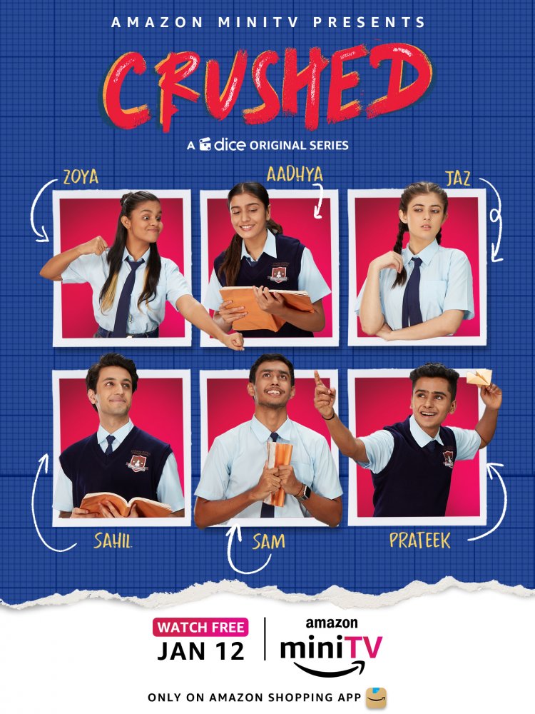 AMAZON miniTV To Premiere Dice Media’s Coming-Of-Age Comedy-Drama Series ‘Crushed’ For Free on Amazon’s Shopping App