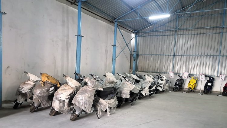 eWheelers Mobility Unveils State-of-the-art  EV Fulfillment Centre in Hyderabad