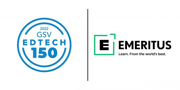 Emeritus Named To GSV EdTech 150