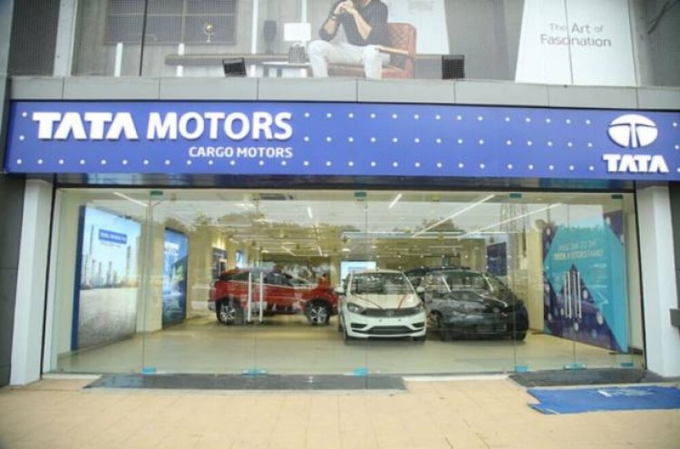 Tata Motors shares jump over 8