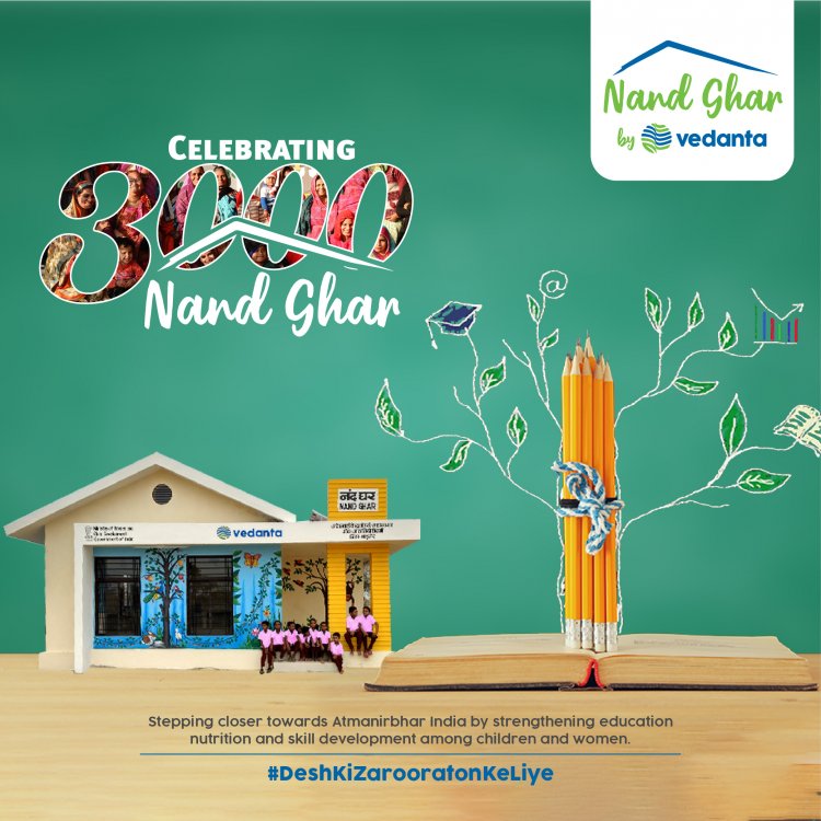 Vedanta Chairman’s dream project Nand Ghar achieves a significant milestone, the 3000 Mark