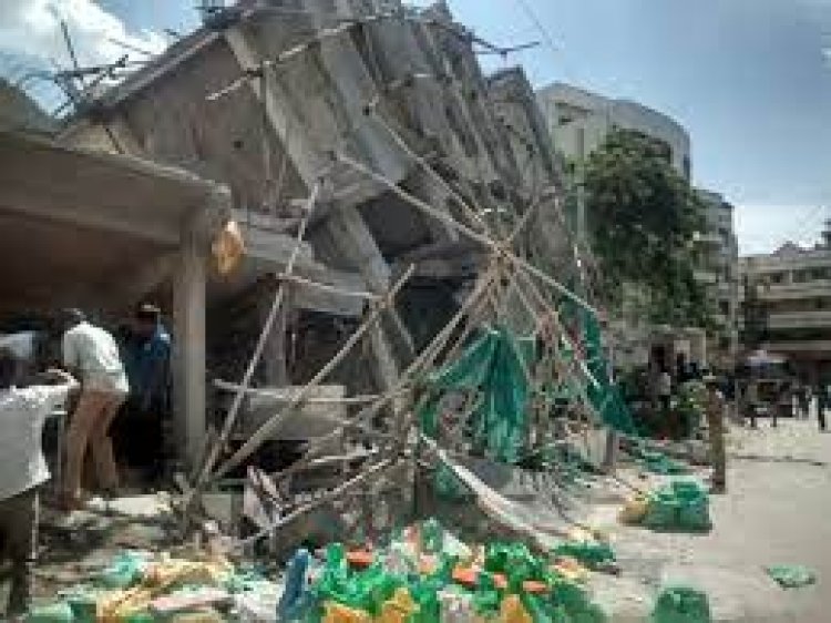 Multi-floor structure collapses in Mumbai; 6 rescued