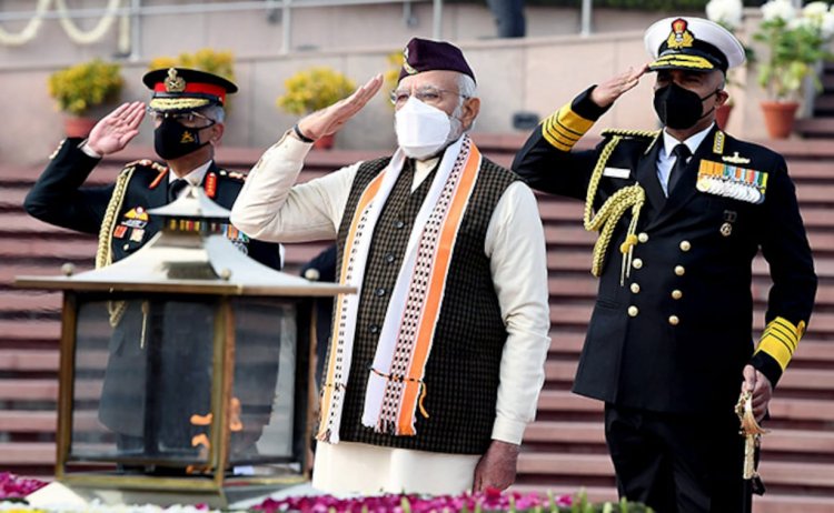 PM Modi greets people on Republic Day