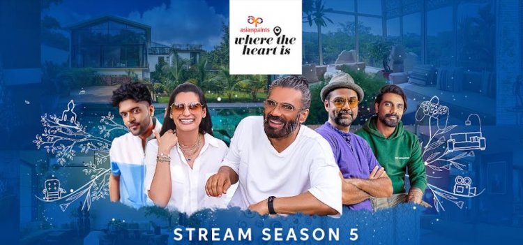 The Eponymous Web-series 'Asian Paints Where The Heart Is' is back with Beautiful Celebrity Homes that tell Unique Stories in Season 5