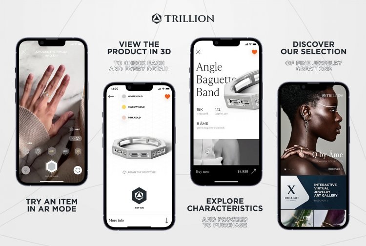 AR-powered Trillion app opens up virtual try-on of precious jewelry