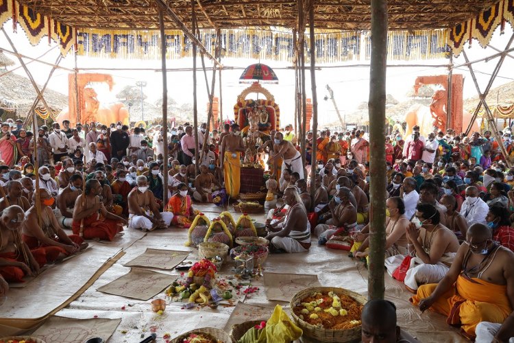 World’s Biggest Yajna Kickstarts 1000th Birth Anniversary Celebrations of Sri Ramanuja