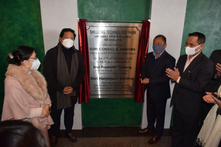 Meghalaya CM inaugurates Shillong Technology Park
