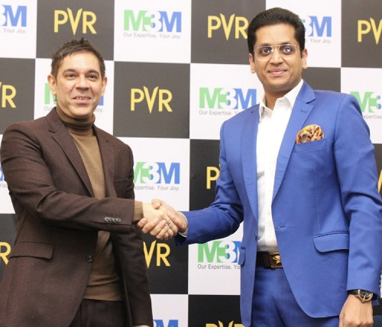 PVR Signs Agreement with M3M India in their Largest Delivered Retail Project in Gurugram