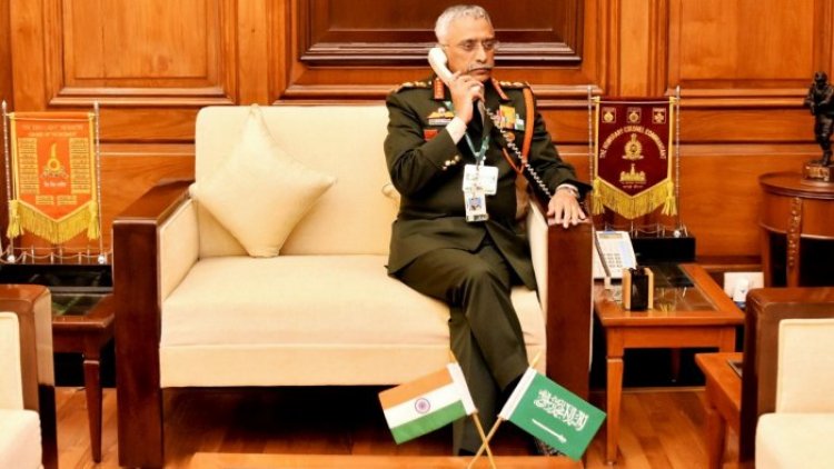 Army Chief Gen Naravane speaks to top Saudi commander