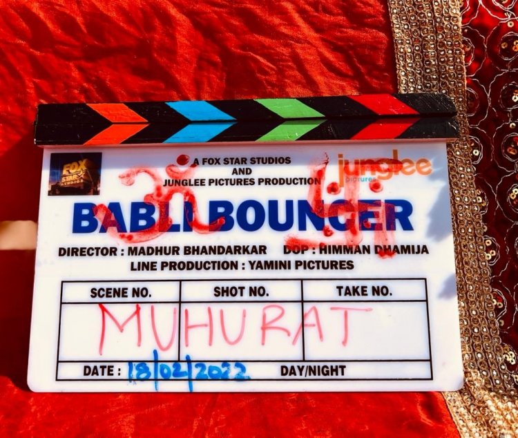 Madhur Bhandarkar’s “Babli Bouncer” Produced by Fox Star Studios and Junglee Pictures Goes on Floors