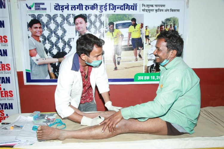 Narayan Seva Sansthan conducts camps in 23 cities in two months for the differently-abled and needy