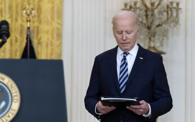 Any nation that countenances Russian aggression against Ukraine will be stained by association: Biden
