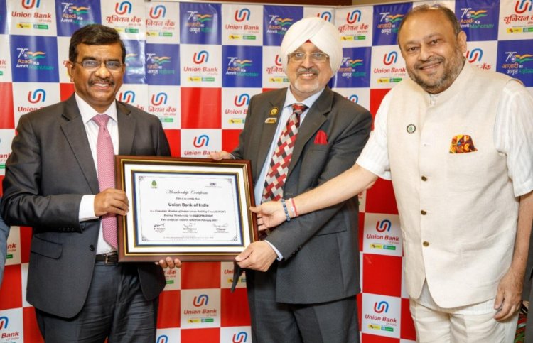 Union Bank of India takes another step towards its commitment to promote sustainability