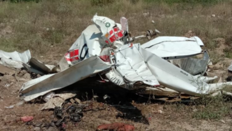 Trainer aircraft crashes in Telangana's Nalgonda, pilot dead