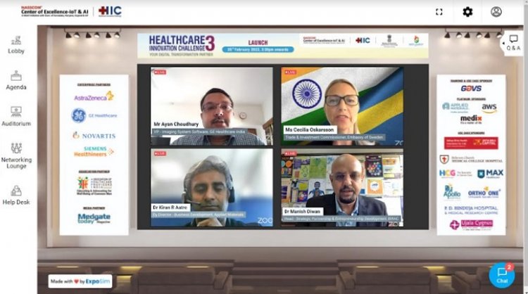 Catalysing Digital Healthcare: NASSCOM CoE - IoT and AI Launches Healthcare Innovation Challenge 3