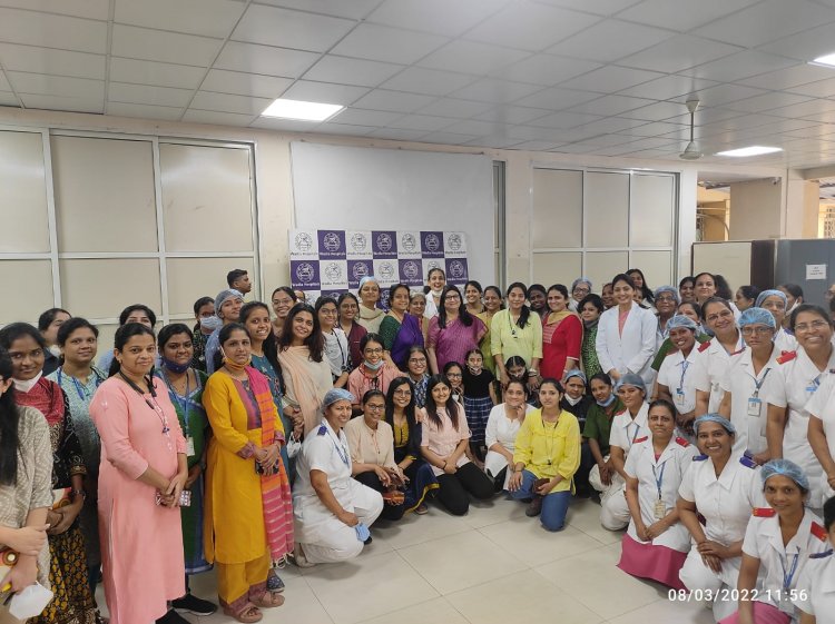 Nowrosjee Wadia Maternity Hospital Conducted Free Check-up Camp for 3 days For Women