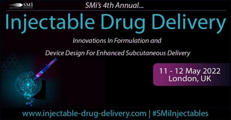 The Injectable Drug Delivery Conference returns live and in person to London in May 2022