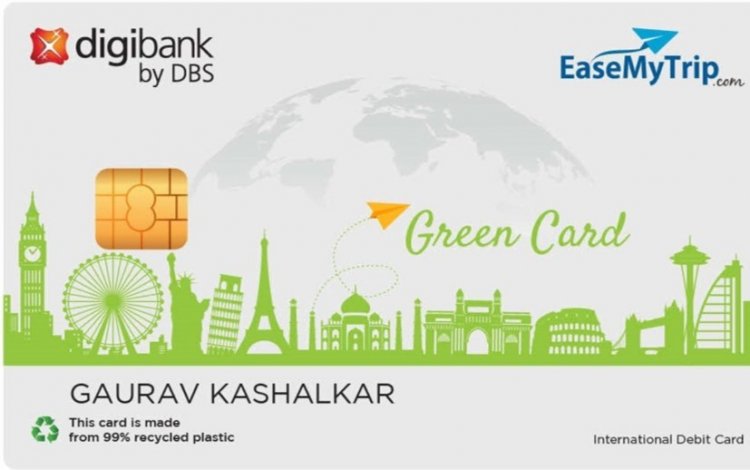 DBS Bank India and EaseMyTrip partner to launch an environment-friendly green debit card