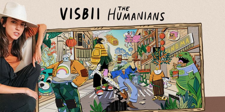 Accomplished Artist, Visbii, Launches Revolutionary, Socially Conscious NFT Collection Advocating Mental Well-Being