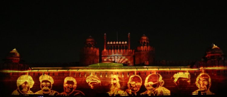‘Matrubhumi’ Projection Mapping Show Receives Overwhelming Response at Red Fort Festival – Bharat Bhagya Vidhata