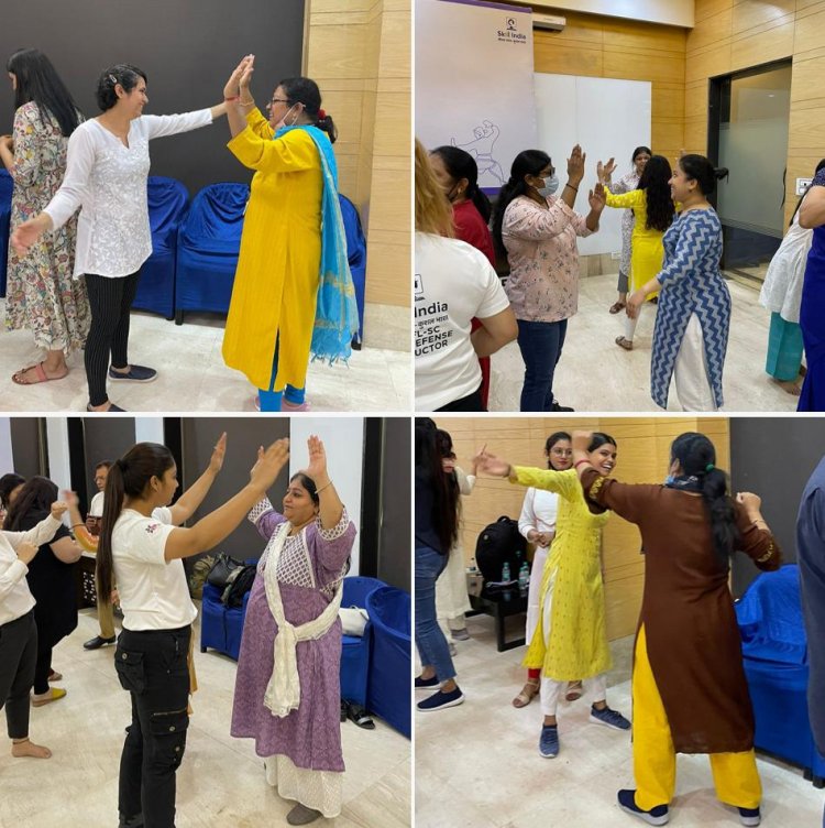 MSDE commences its Skill India Self-Defence Training workshop for its Female Employees