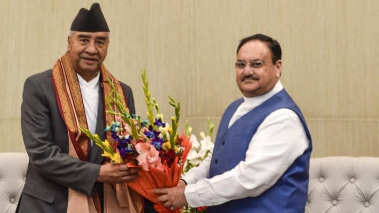 Nepalese PM Deuba arrives in India on 3-day visit