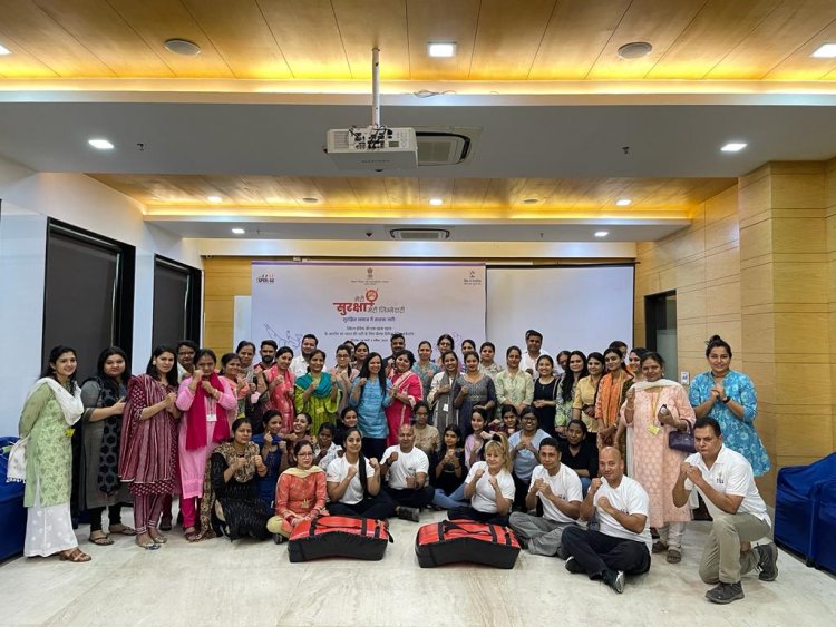 Ministry of Skill Development and Entrepreneurship completes training female employees in self-defence techniques