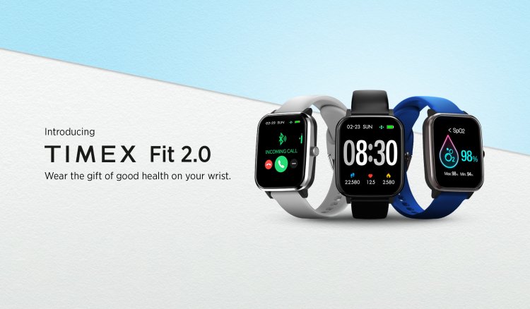 Timex Launches its Square Bluetooth Calling Smartwatch - TIMEX FIT 2.0
