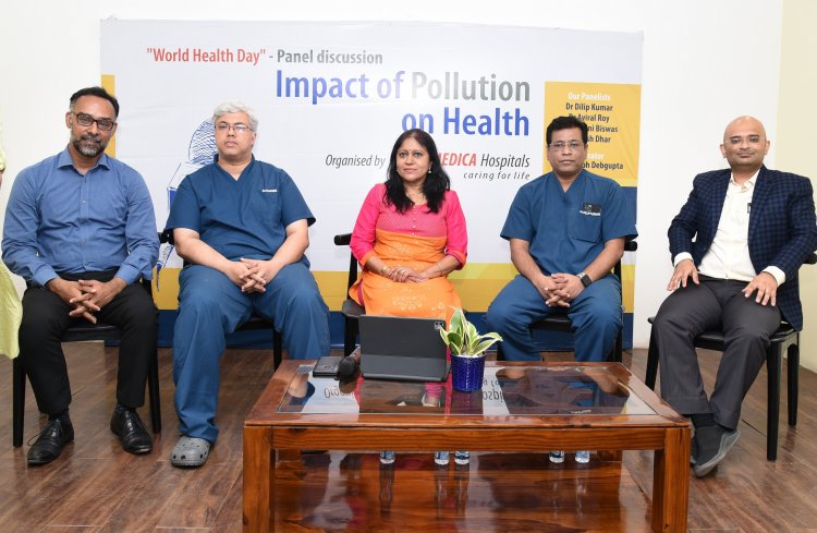 Medica Superspecialty Hospital commemorates World Health Day by conducting a panel discussion on ‘Impact of Pollution on Health’