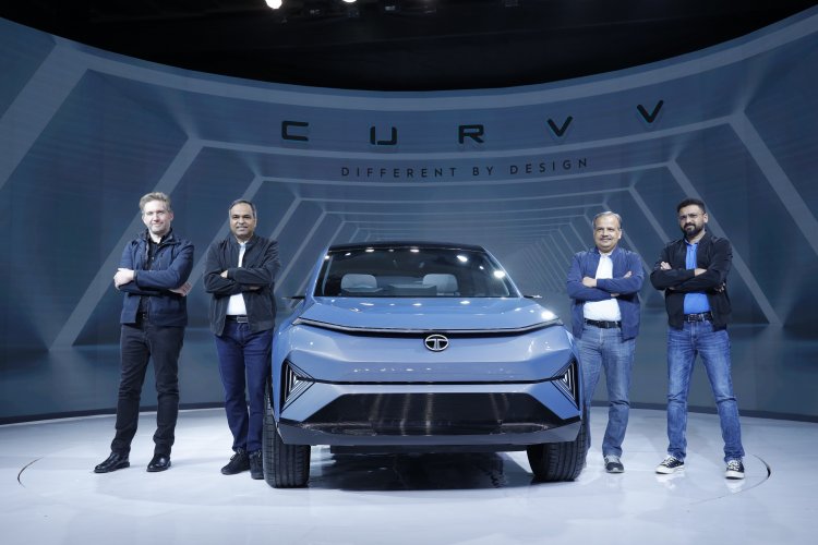 Tata Motors showcases its Electric SUV Concept - CURVV