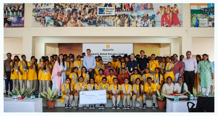Appario Retail Private Limited gives wings to the digital dreams of underprivileged children in Bengaluru