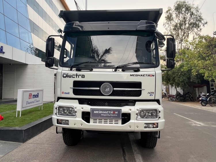 Olectra launches heavy-duty Electric truck trials