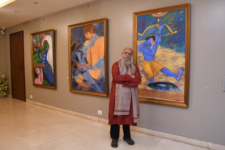 Artist Shuvaprasanna's Art Exhibition - Mystique of the Epic