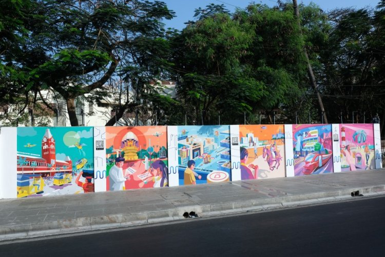 Vibrant ‘Icons of Singara Chennai’ Wall Project is City’s Latest Art Hotspot