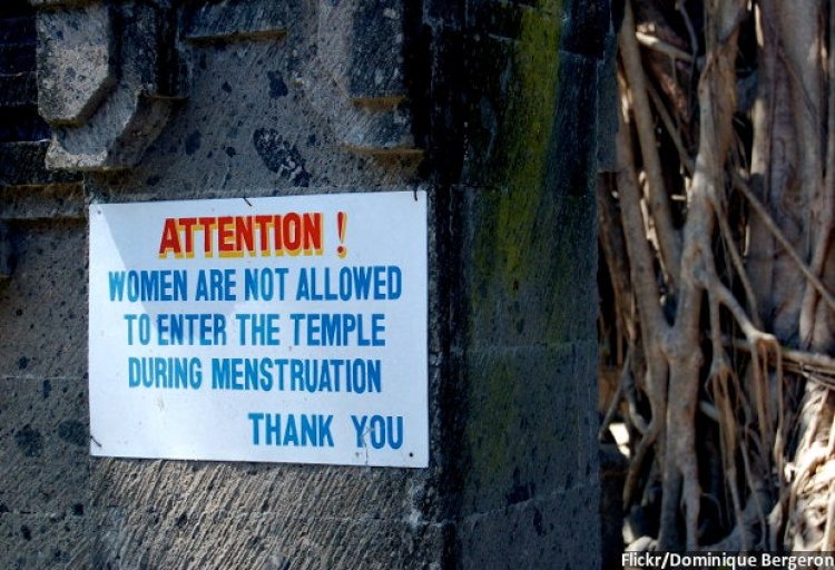 ‘Do not touch the pickle’, ‘do not enter a holy place’- popular rules for menstruating women in India, revealed a survey by menstrual care startup