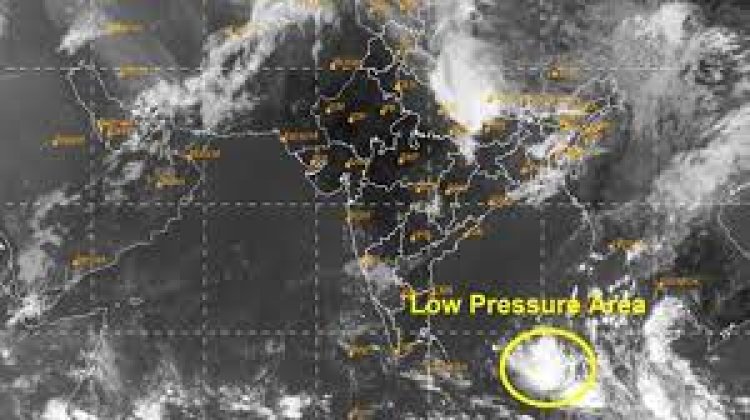 Low-pressure area over South Andaman Sea in forecast