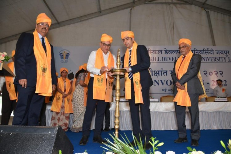 Bhartiya Skill Development University confers Degrees to its 236 students for Skill Development in its 1st Convocation Ceremony