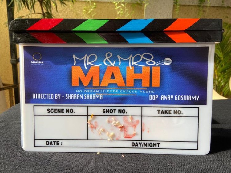 Shooting on 'Mr and Mrs Mahi' begins
