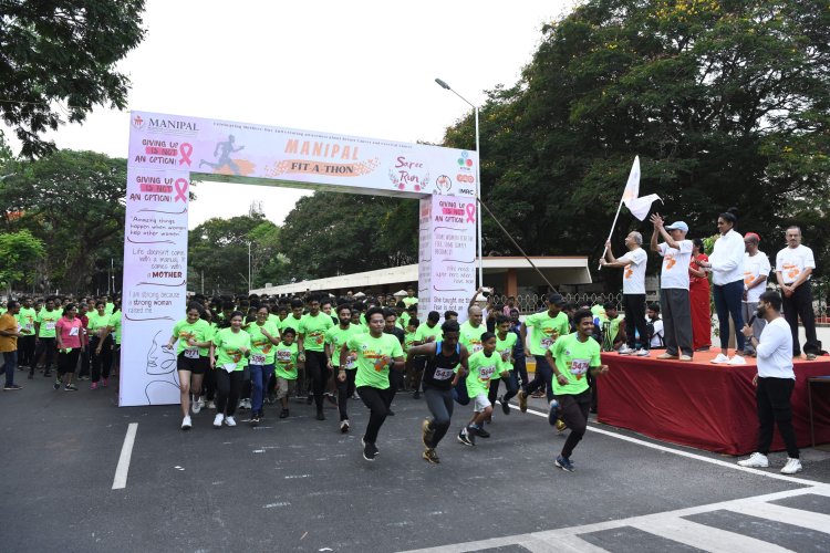 Manipal Academy of Higher Education organises 'MANIPAL FIT-A-THON' for students and staff on Mother’s Day