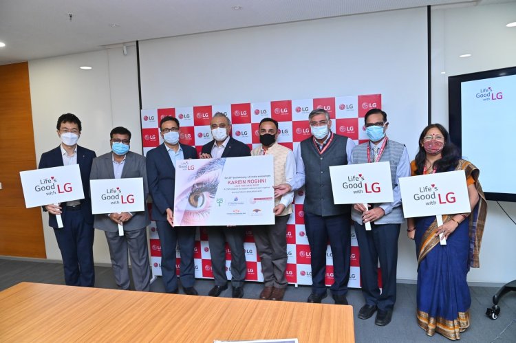 LG Electronics Under Its CSR Initiative “Karein Roshni” Will Support 8700 Cataract Surgeries