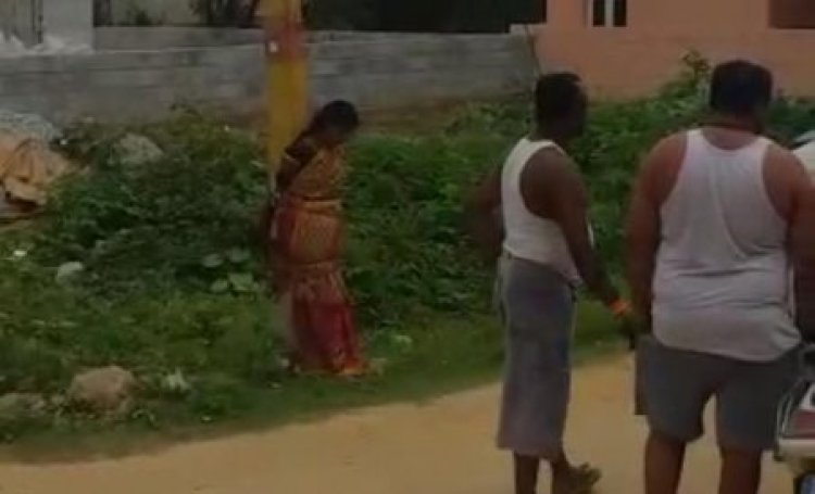 Woman tied to a pole, heckled in Meghalaya