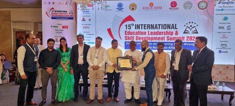 Sunstone Bags Edtech Company of the Year Award at ASSOCHAMs 15th International Education Leadership and Skill Development Summit 2022